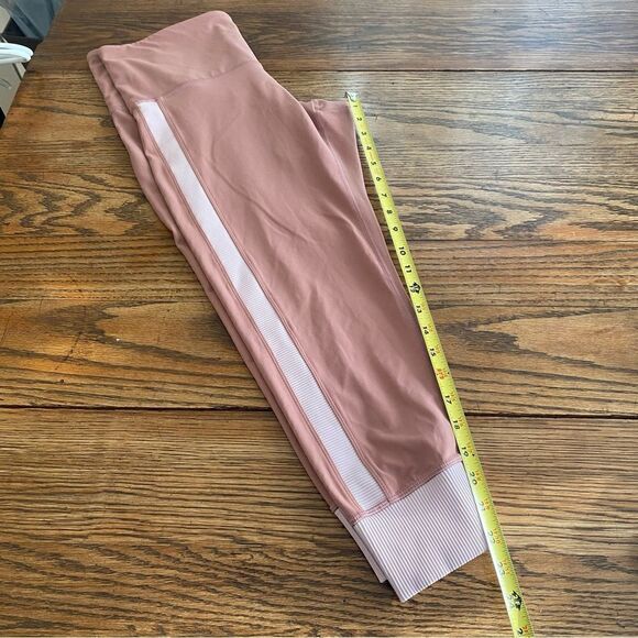 Athleta Elation Rib Trim 7/8 Tight‎ Legging Pink Women's 1X - Picture 10 of 10